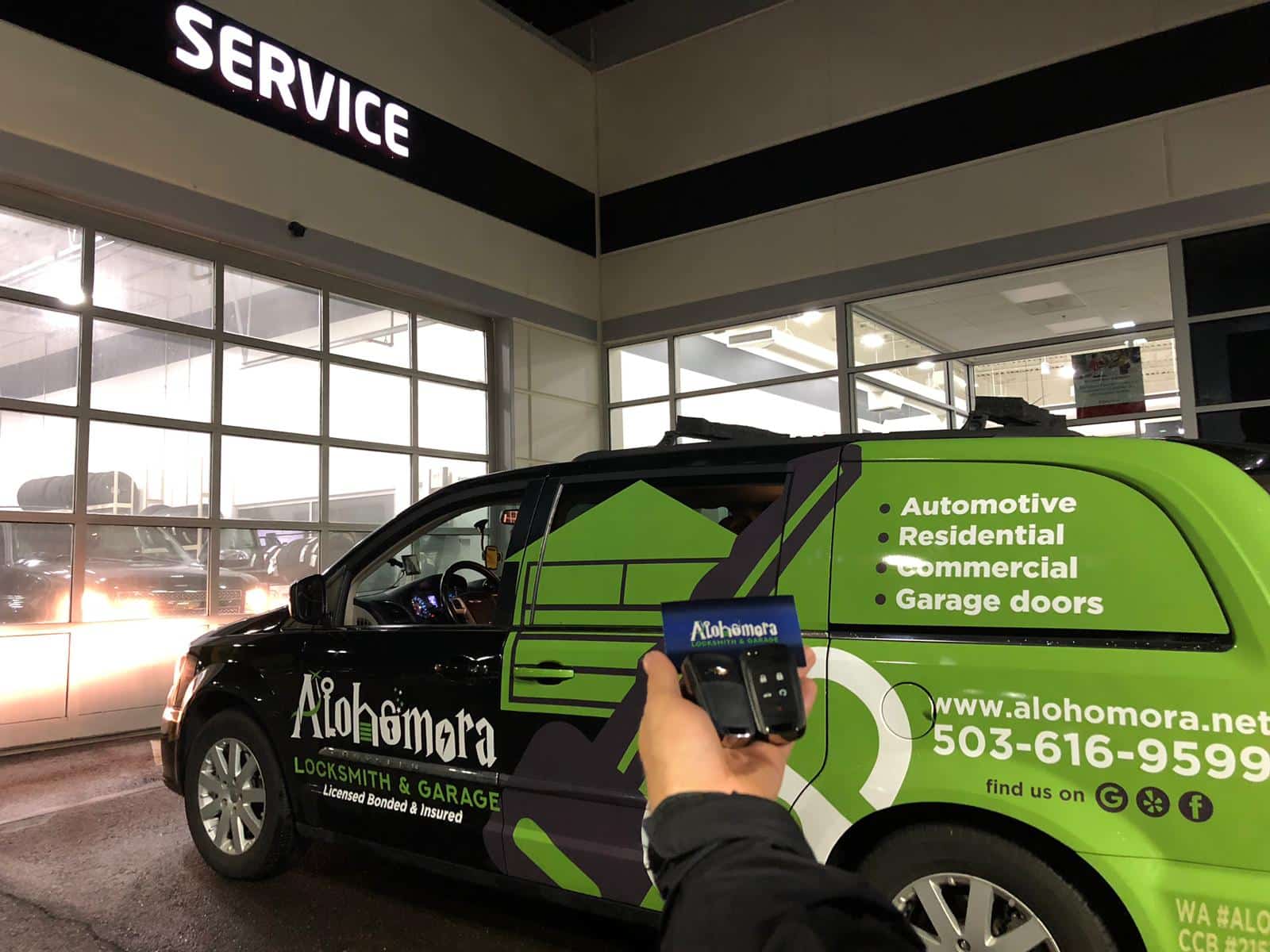 Alohomora Locksmith Portland Truck 3 | Alohomora Locksmith & Garage Door | Portland, OR | 503-616-9599